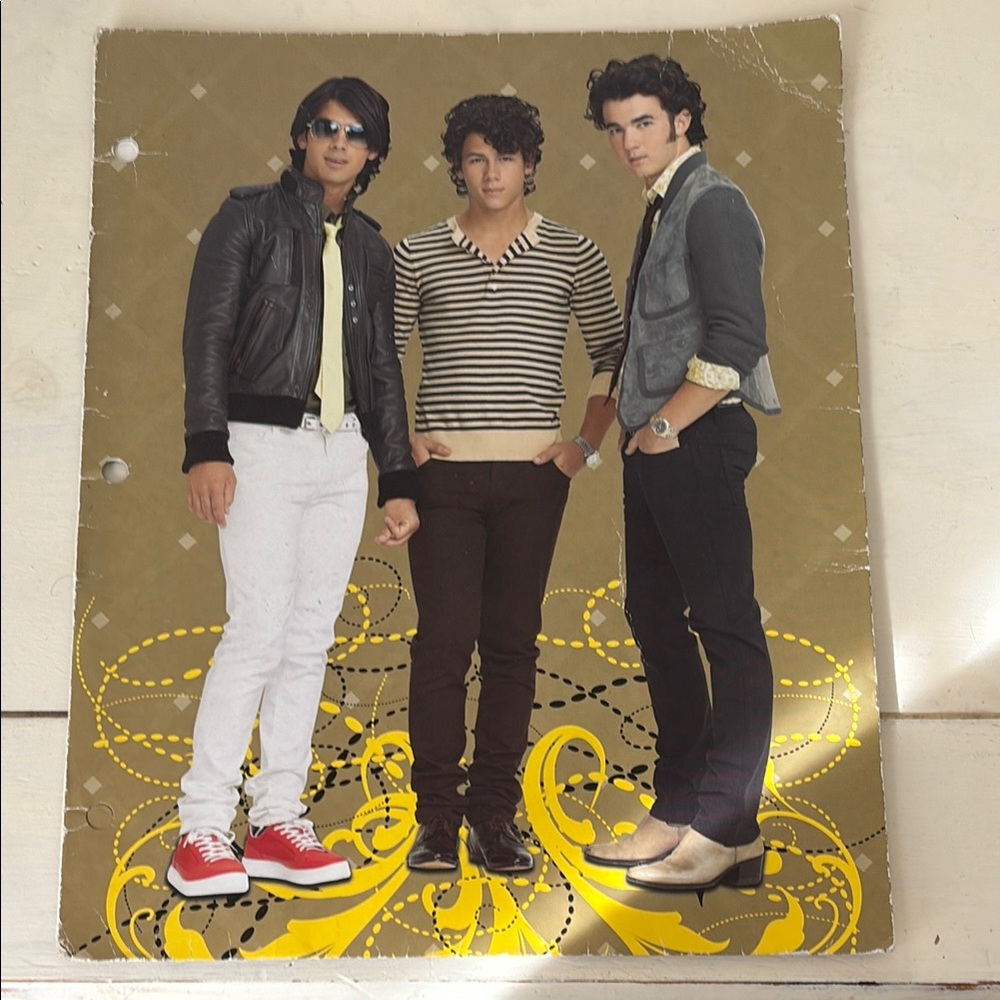 Jonas Brothers Two Pocket Folder